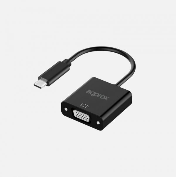 Approx Adapter USB-C Male a VGA Female Cable 13CM