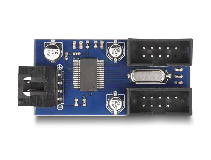 Delock 61100 Hub USB 2.0 Base Conexiones Male 2 Ports