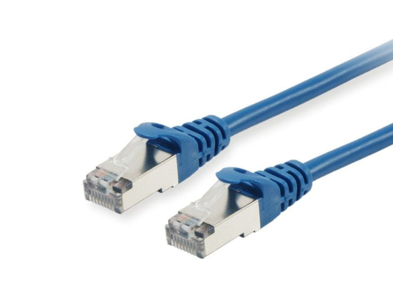 Equip Network Cable CAT.6A S/FTP 2x RJ45 20.00M Blue Lszh