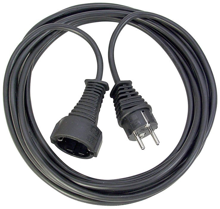 Brennenstuhl Cable Extensión 2M Black H05VV-F 3G1.5