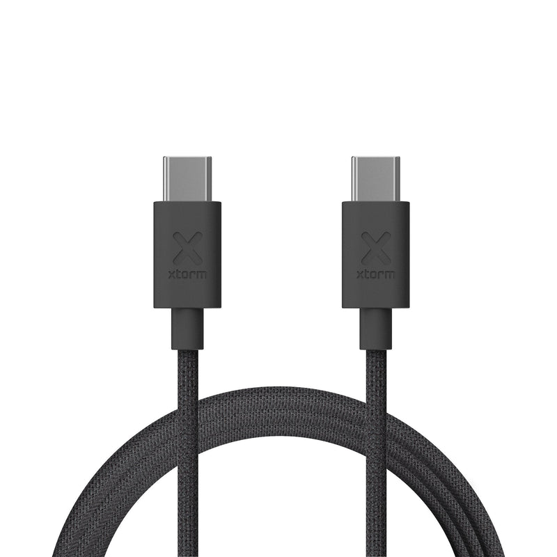 Xtorm Cable GO2 USB-C a USB-C Pd 100W 1M Black