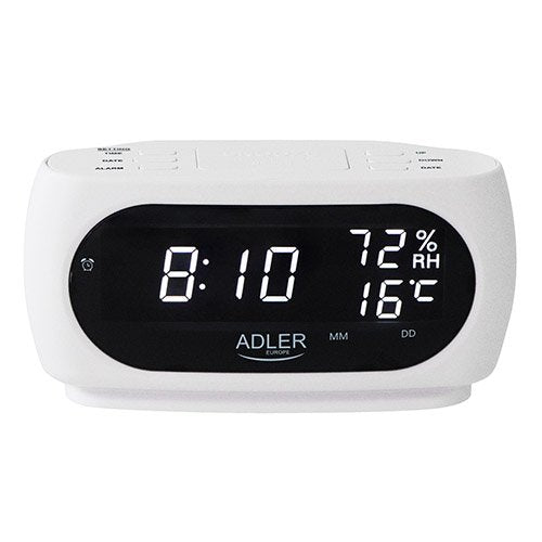 Adler Despertador Ad 1186 White