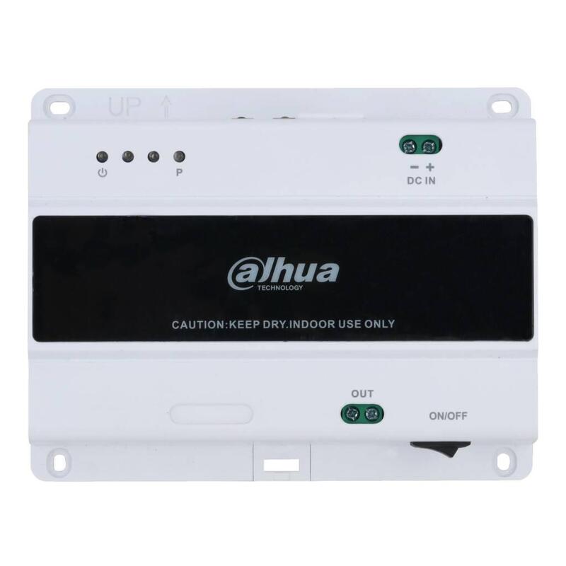 Dahua VTNS1001B-2-A Switch 1 Port 2-HILOS Vto Dahua, 48VDC Includes Power Supply