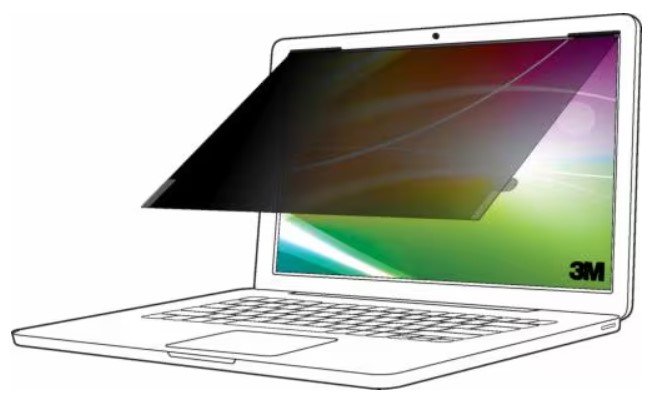 3M BP145W1B Filtro Monitor 36,8CM (14.5) Privacidad Pantallas Sin Frame