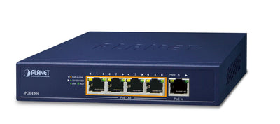 Planet 1-PORT Ultra PoE To 4-PORT 802.3AF/At Gigabit PoE — image 1
