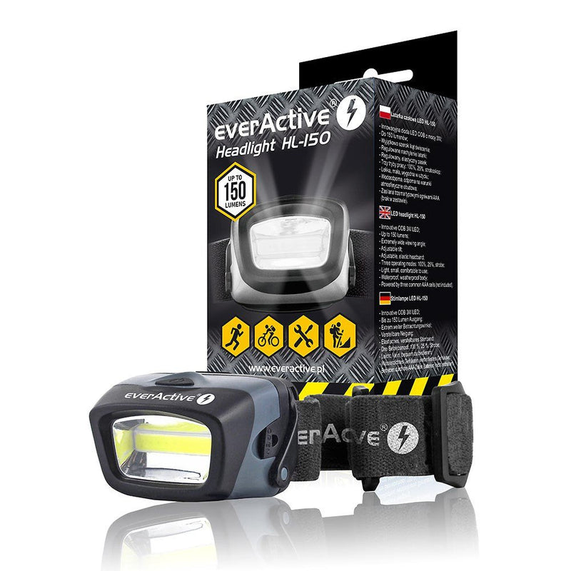 Everactive Linterna Front LED 150 Lúmenes HL150