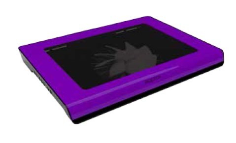 Approx Cooling Pad Laptops Up To 15.6\1 1X Fan 14CM 2X LED Blue 2x USB Purpura