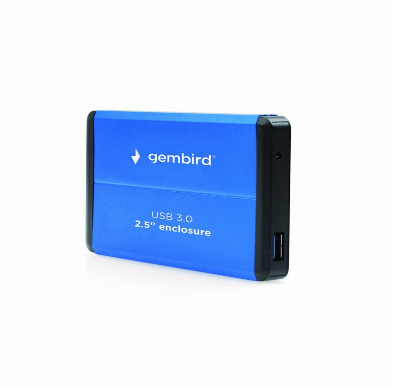Gembird External Enclosure USB 3.0 Hard Drive 2.5'' SATA Aluminium Blue EE2-U3S-2-B