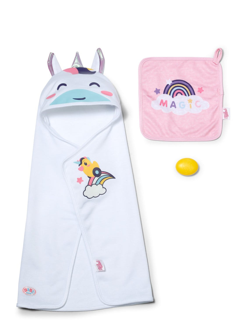 Zapf Creation Baby Born® Kapuzenhandtuch Set 837573