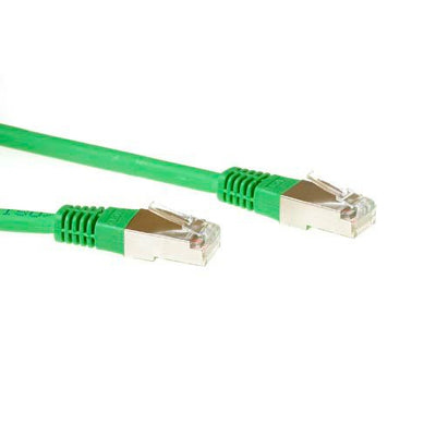 Green 15 Meter F UTP CAT.5E Patch Cable With RJ45 Connectors — image 1