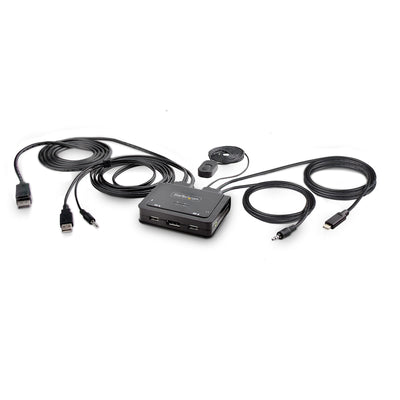 StarTech Switch .com C2-D46-UAC-CBL-KVM Switch KVM Black — image 1