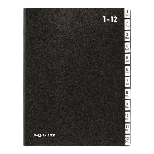 Pagna 24121-04 Folder A4 Cartón Duro, Polipropileno (pp) Black — image 1