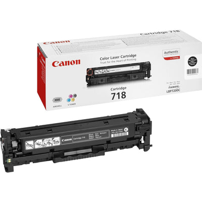 Canon Genuine Toner 718 Black — image 1