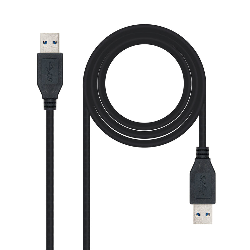 Nanocable USB Cable -a 3.0 Male a USB-A Male 1M