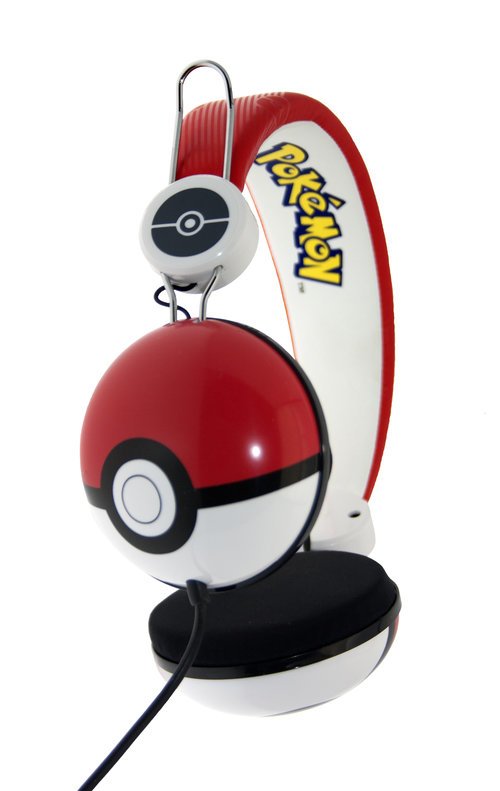 Otl Headphones Infantiles Pokéball Network / Jack 3.5/ Rojos