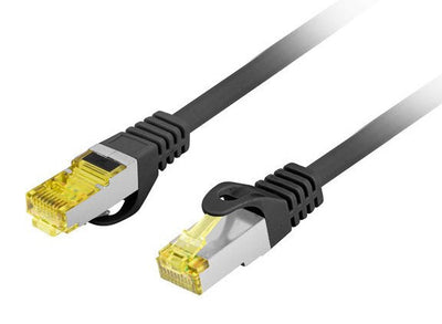 Lanberg PCF6A-10CU-0300-BK Network Cable Black 3M CAT.6A S/FTP (s-STP) — image 1