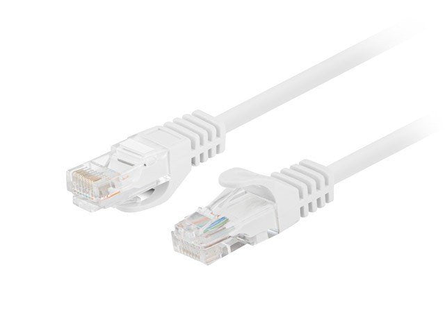 Lanberg Network Cable CAT.6 UTP 0.25M Blanco 10-PACK