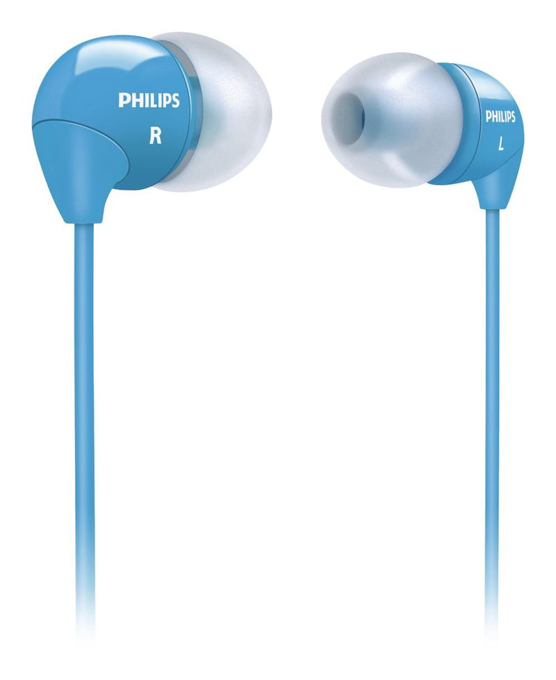 Philips Headphones SHE3590BL/10 1.2M / Almohadillas Intercambiables Blue