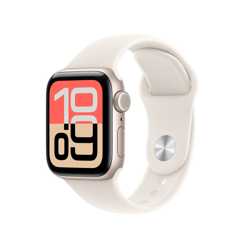 Apple Watch SE3 GPS Cellular 40MM Box Of Aluminium White Estrella Strap Deportiva White Estrella S M