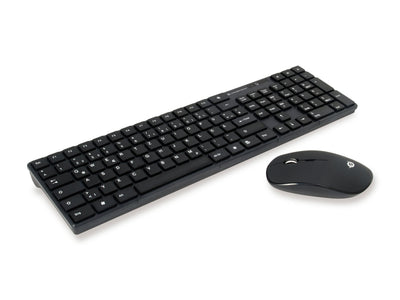 Conceptronic Orazio Keyboard German + Mouse RF, QWERTY, Black — image 1