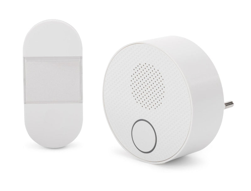 Entac Doorbell Door AC Plug-in Kinetisch Switch IP44 Sender