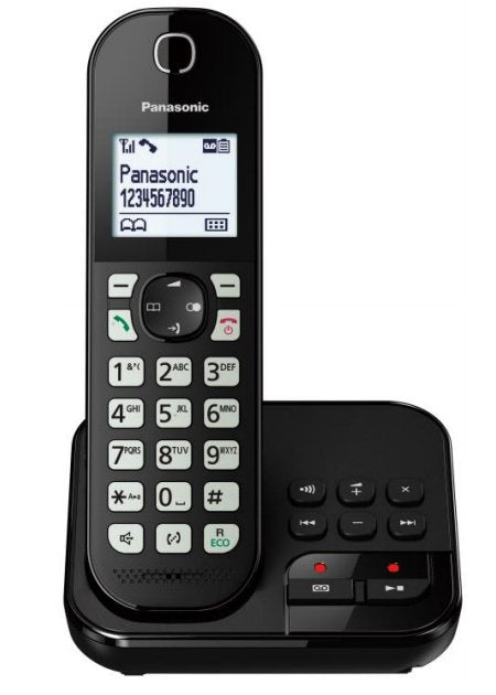 Panasonic Phone Wireless With KX-TGC462 Duo - Black