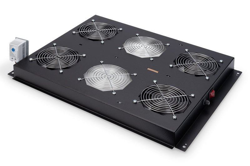Digitus DN-19 FAN-4-SRV-B Hardware Accesorio Refrigeración Black