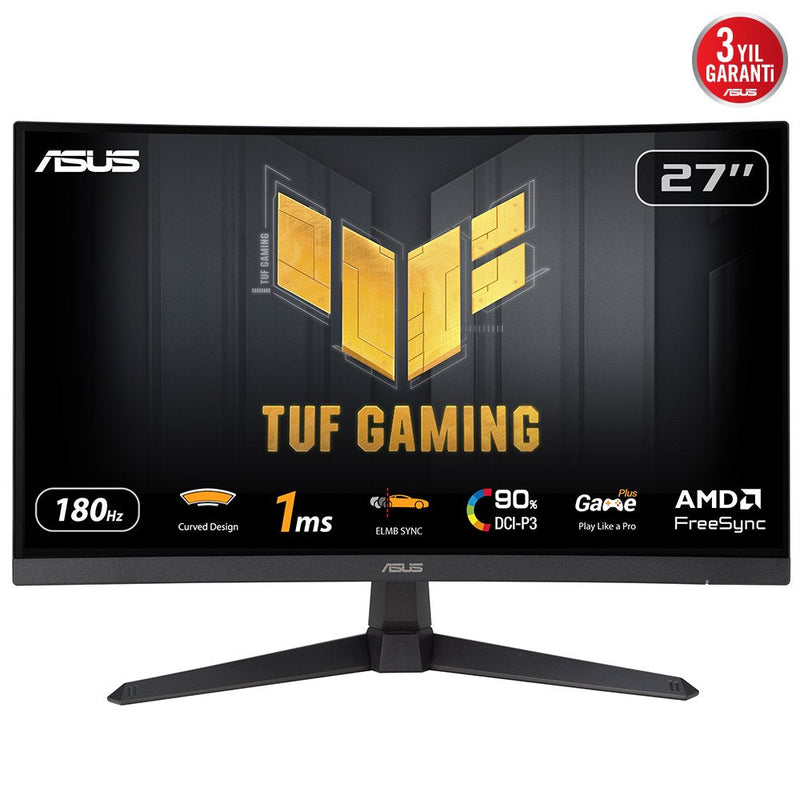 ASUS Monitor VG27VQ3B Gaming 27 Black