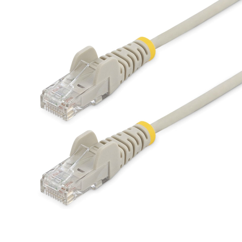 StarTech.com Cable CAT.6 1M - Slim - With Connectors RJ45 Without Enganches - Grey 1M, CAT.6, U/UTP (UTP), RJ-