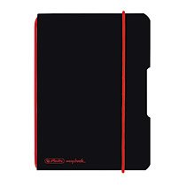 Herlitz 11361599 Notebook And Block A6 40 Hojas Black