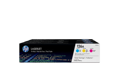 HP Genuine Toner 126A Pack 3 Units CF341A — image 1