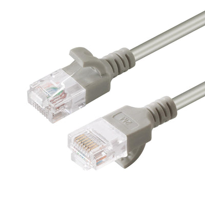 Microconnect V-UTP6A03-SLIM Network Cable Grey 3M CAT.6A U/UTP [UTP] — image 1