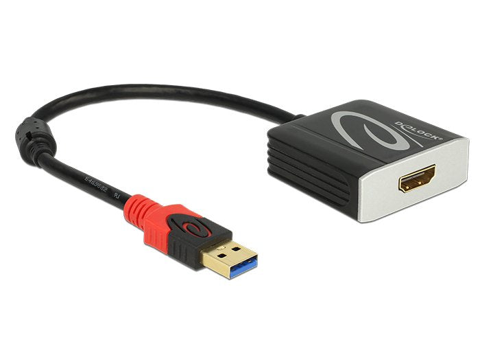 Delock Adapter USB 3.0 Tipo-a Male/ HDMI Female