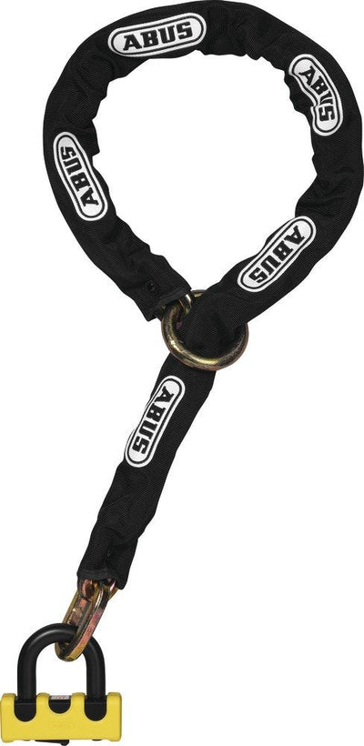 Abus 58241 Padlock Bicicleta Black Yellow 1200MM Padlock With Cadena — image 1