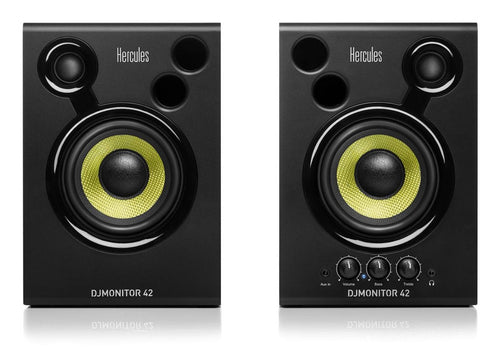 Hercules Speakers Dj Monitor 42 (4780886) Hercules Djmonitor 42, Alámbrico, Rca/3.5MM/Terminal 40W, 60 - 20000 — image 1
