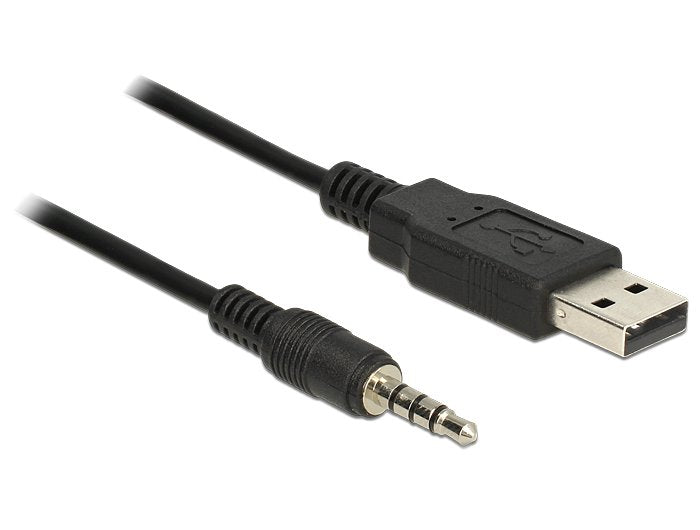 Delock USB Cable Ttl Connector Male 2,5MM 3 Pin Klinkenstecker 1,8M (5V)