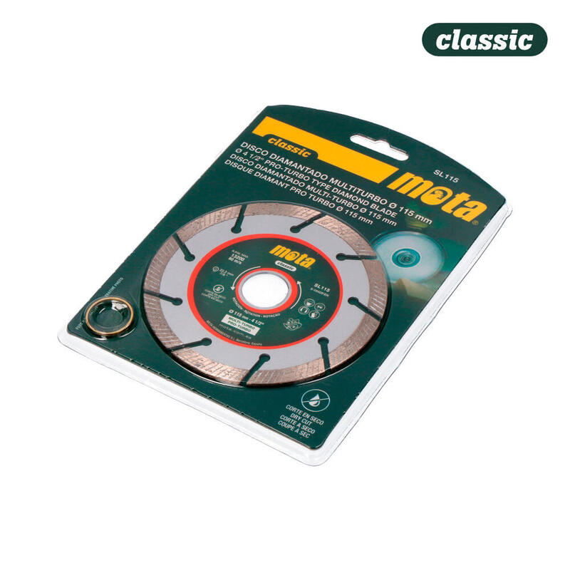 Drive Diamantado Multiturbo Ø115MM SL115 Mota
