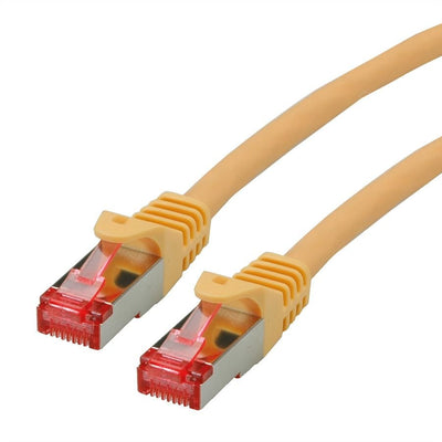 Roline Network Cable CAT.6 S FTP (pimf), Component Level, Lsoh, Yellow 1,5M — image 1