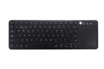 Coolbox Keyboard Spanish Wireless Black 2.4GHZ Touchpad Multitouch — image 1