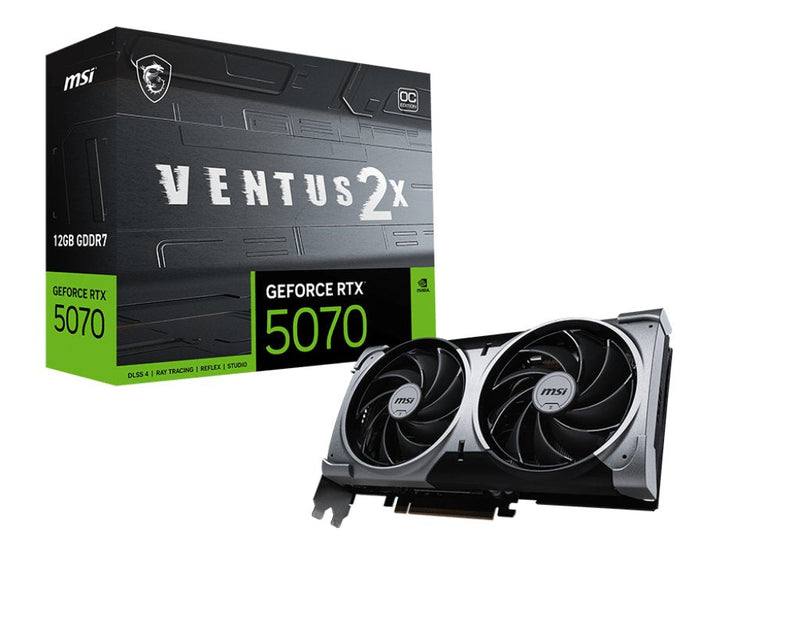 Msi VGA NVIDIA Rtx 5070 12G Ventus 2X Oc DDR7