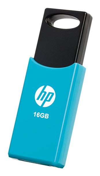 HP Usb-stick 16GB V212W 2.0 Flash Drive (black/Blue) Retail — image 1