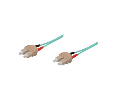 Cable Alcasa 15M Sc/Sc Fibre Optic OM3 Blue — image 1