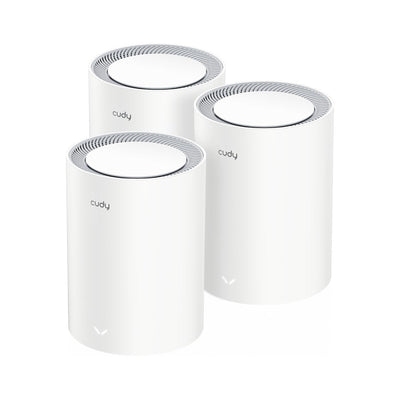 Cudy AX3000 Pack 3 Sistemas Wi-Fi 6 Mesh AX3000 2.5G Dual Band - Supports Wide Band 20/40/80/160MHZ - 1X Port — image 1