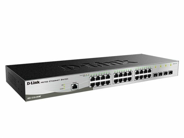 Switch D-link Smart Plus DGS-1210-28 Me 28 Ports RJ-45 10 100 1000 Sfp