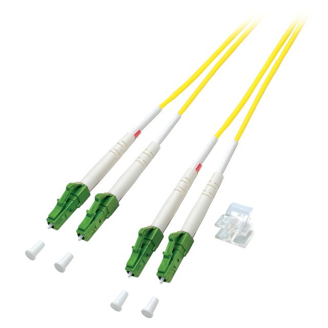 Efb Duplex Network Cable Lc Apc-lc Apc OS2 G652D 5M Lszh 2MM Yellow