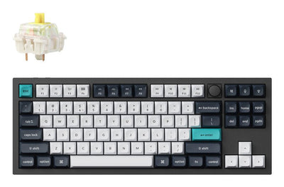 Keychron Q3 Max. 80% Tkl Banana Switch Carbon Black — image 1