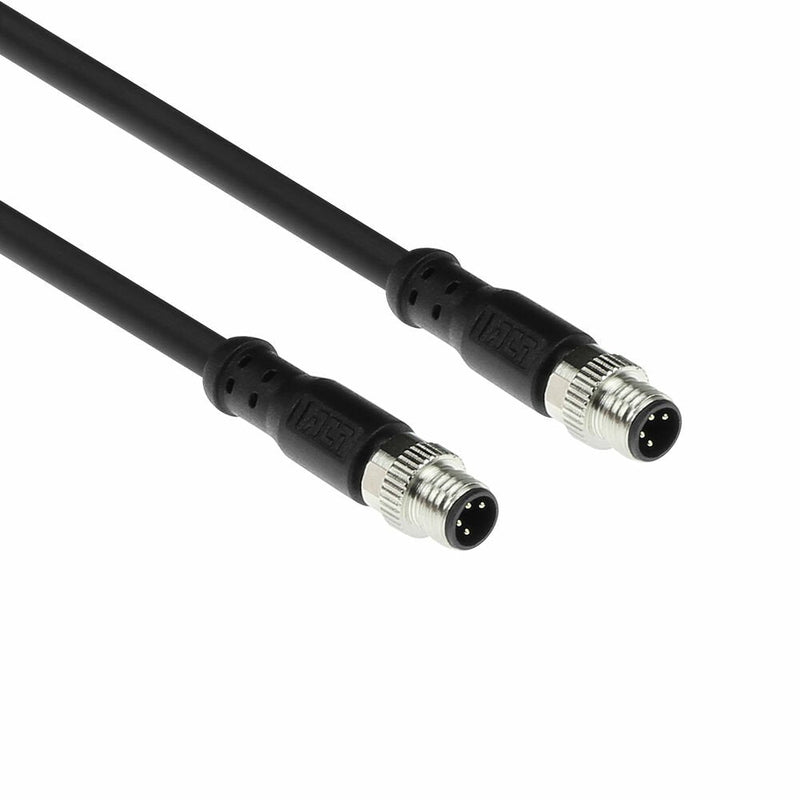 Industrial 5.00 Meters Sensor Cable M8A 4-PIN Male To M8A 4-PIN Male, Ultraflex Xtreme Tpe Cable Shielded