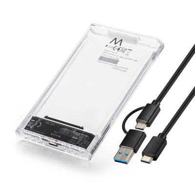 Ewent EW7064 Box External Hard Drive External Enclosure Unit Estado Sólido (SSD) Transparent 2.5 — image 1