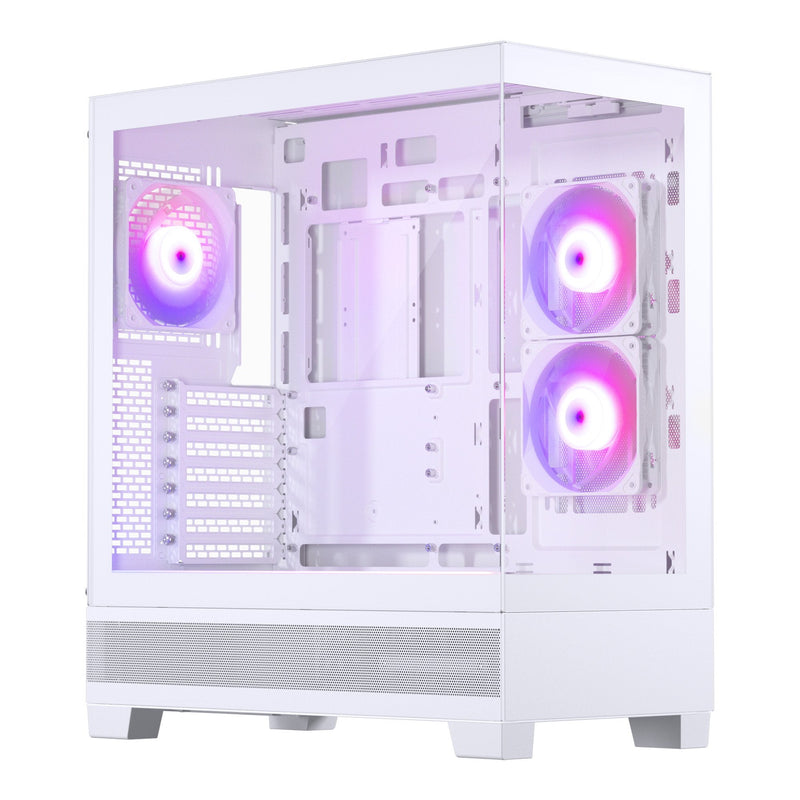Phanteks PC Case Xt View Temperojo Glass Windows, D-rgb - White