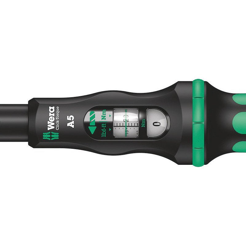 Wera Key Dinamométrica With Trinquete Reversible Click-torque a 5